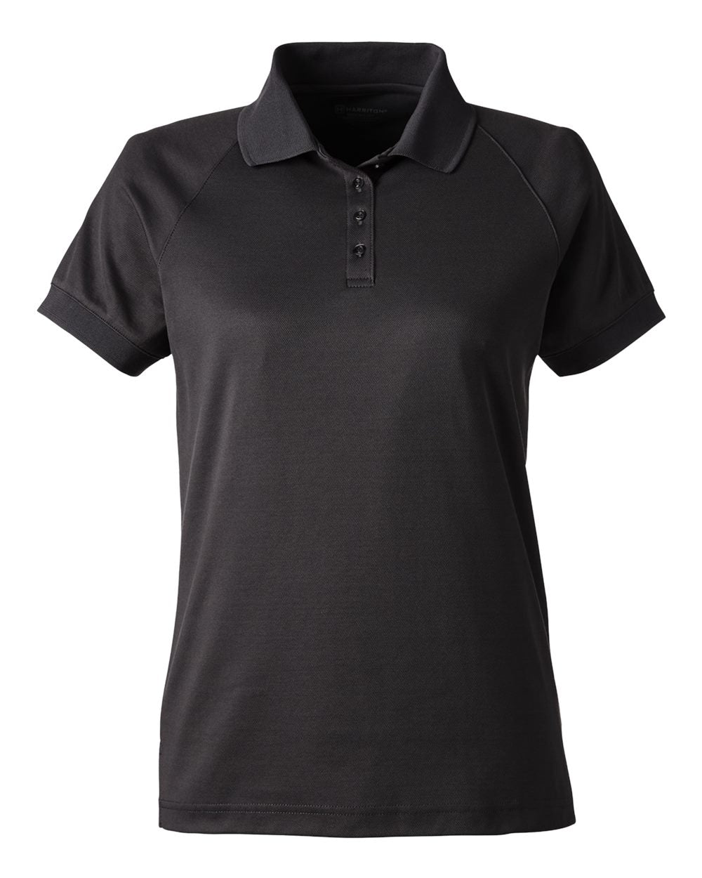 Women's Charge Snag and Soil Protect Polo - Front - B198B9502 - Black
