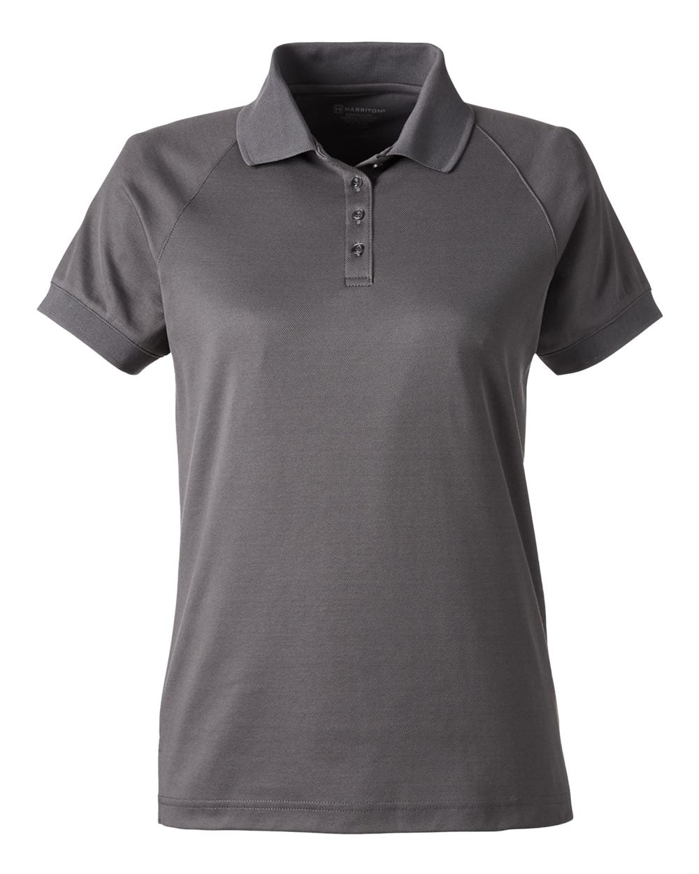 Women's Charge Snag and Soil Protect Polo - Front - B198B9592 - Dark Charcoal