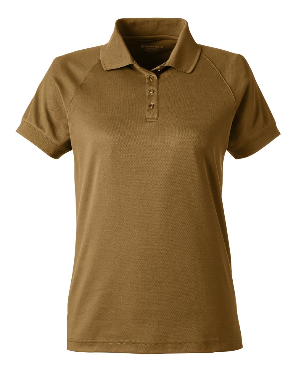 Women's Charge Snag and Soil Protect Polo - Front - B198B9602 - Coyote Brown