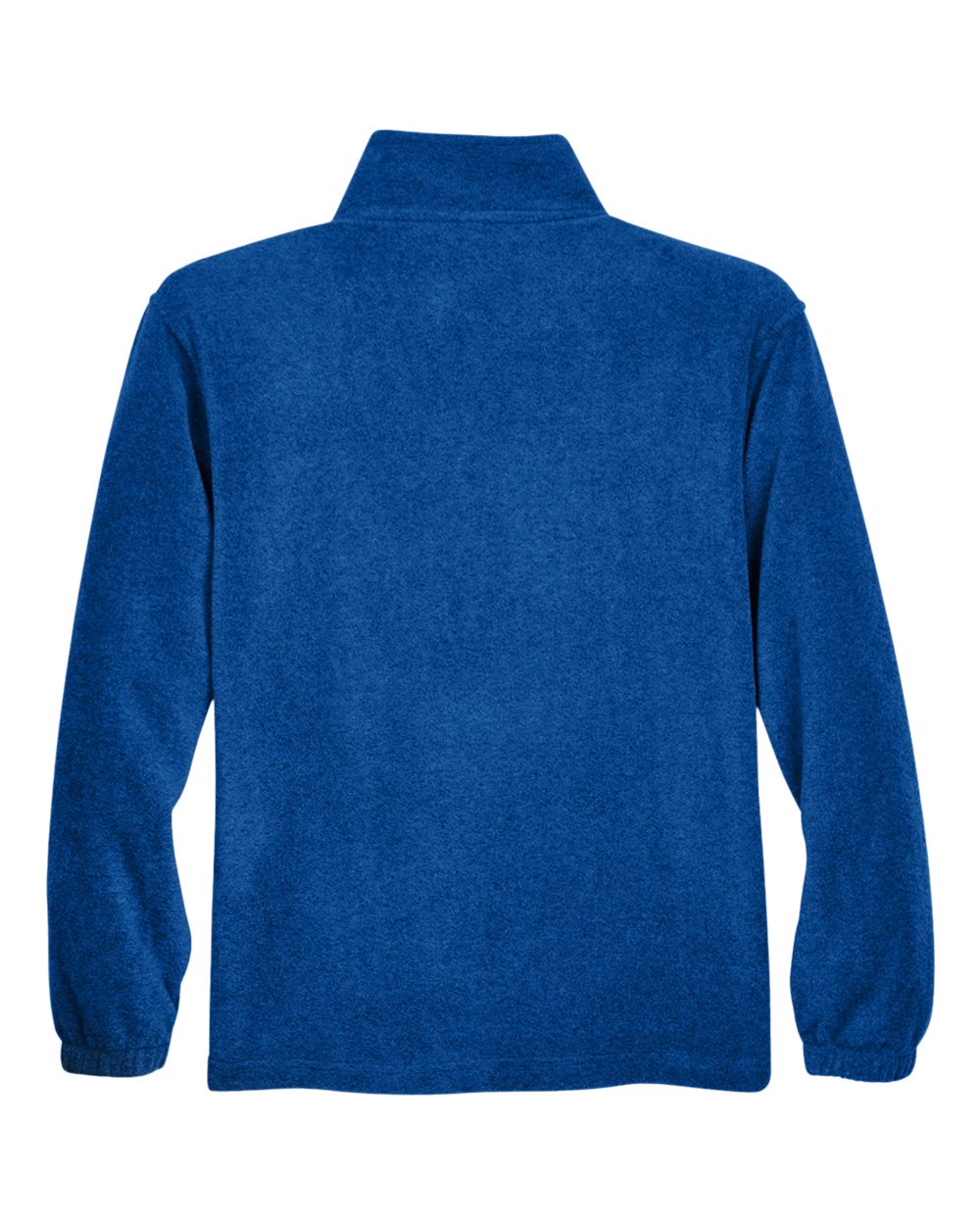 Men's Quarter-Zip Fleece Pullover - Back - B303B9753 - True Royal