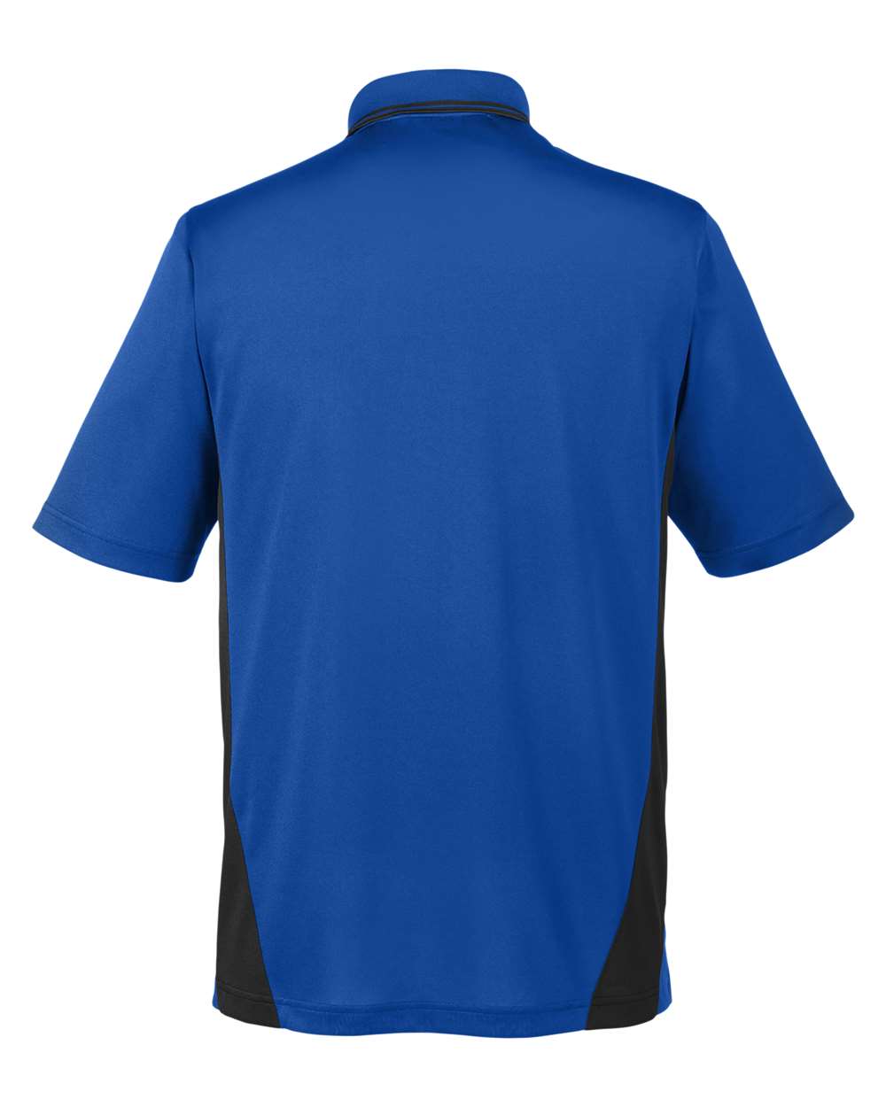 Men's Tall Flash Snag Protection Plus IL Colorblock Polo - Back - B227B9755 - True Royal/ Black