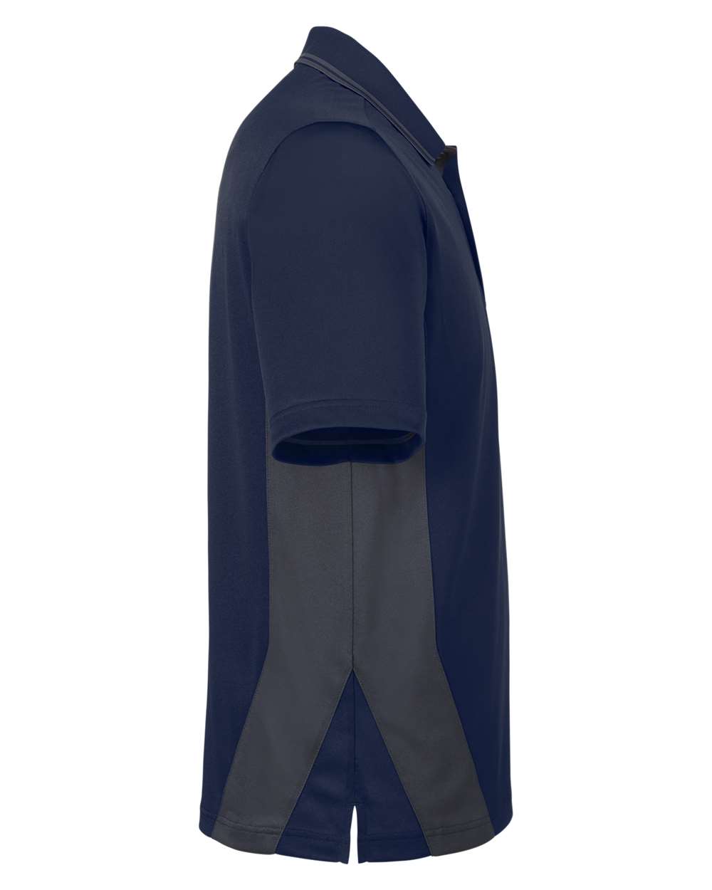 Men's Tall Flash Snag Protection Plus IL Colorblock Polo - DirectSide - B227B9655 - Dark Navy/ Dark Charcoal