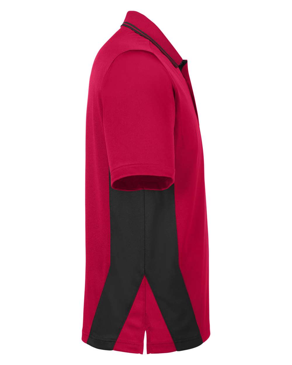 Men's Tall Flash Snag Protection Plus IL Colorblock Polo - DirectSide - B227B9705 - Red/ Black