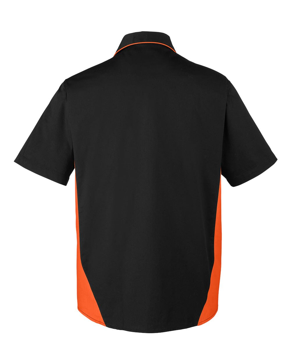 Men's Tall Flash IL Colorblock Shirt - Back - B267B9116 - Black/ Team Orange