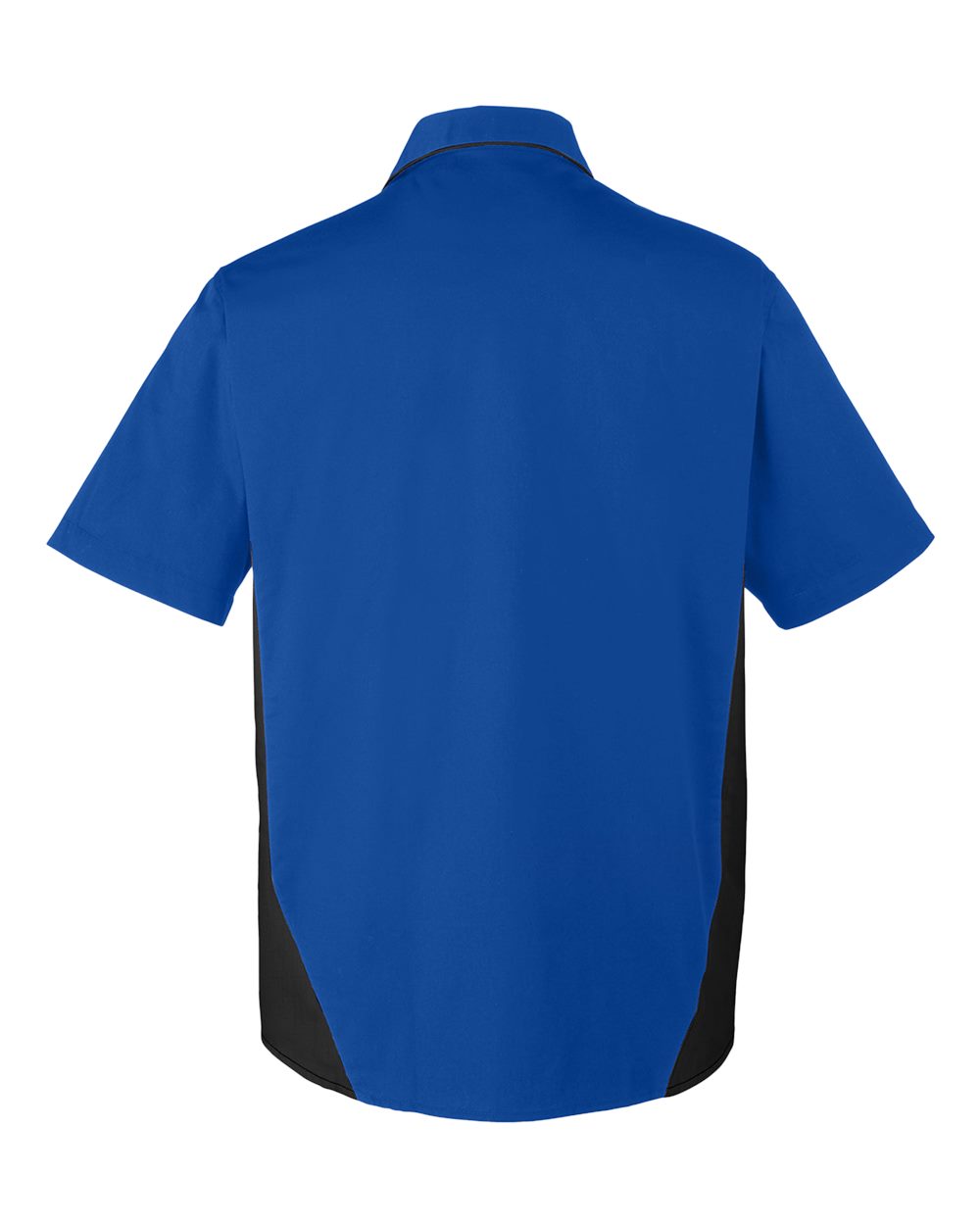 Men's Tall Flash IL Colorblock Shirt - Back - B267B9755 - True Royal/ Black