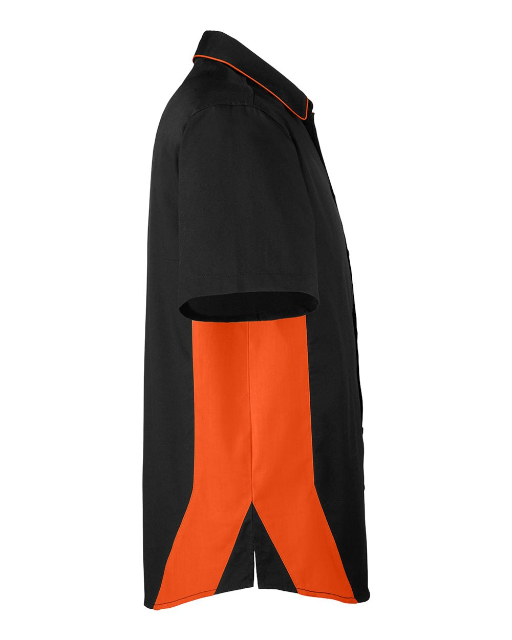 Men's Tall Flash IL Colorblock Shirt - DirectSide - B267B9116 - Black/ Team Orange