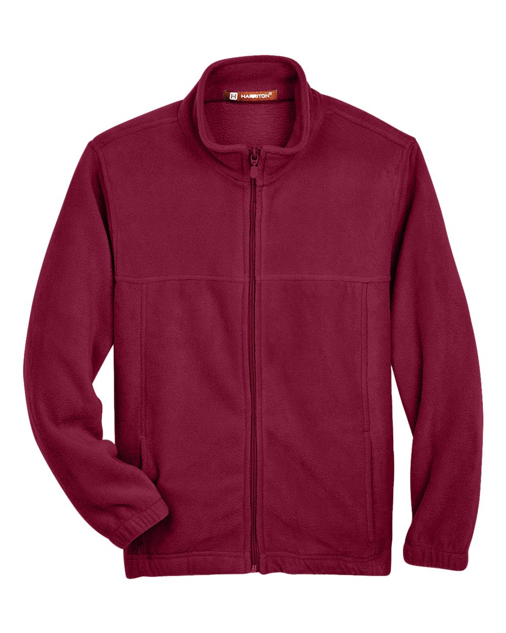 Youth Full-Zip Fleece - Front - B308B9533 - Wine