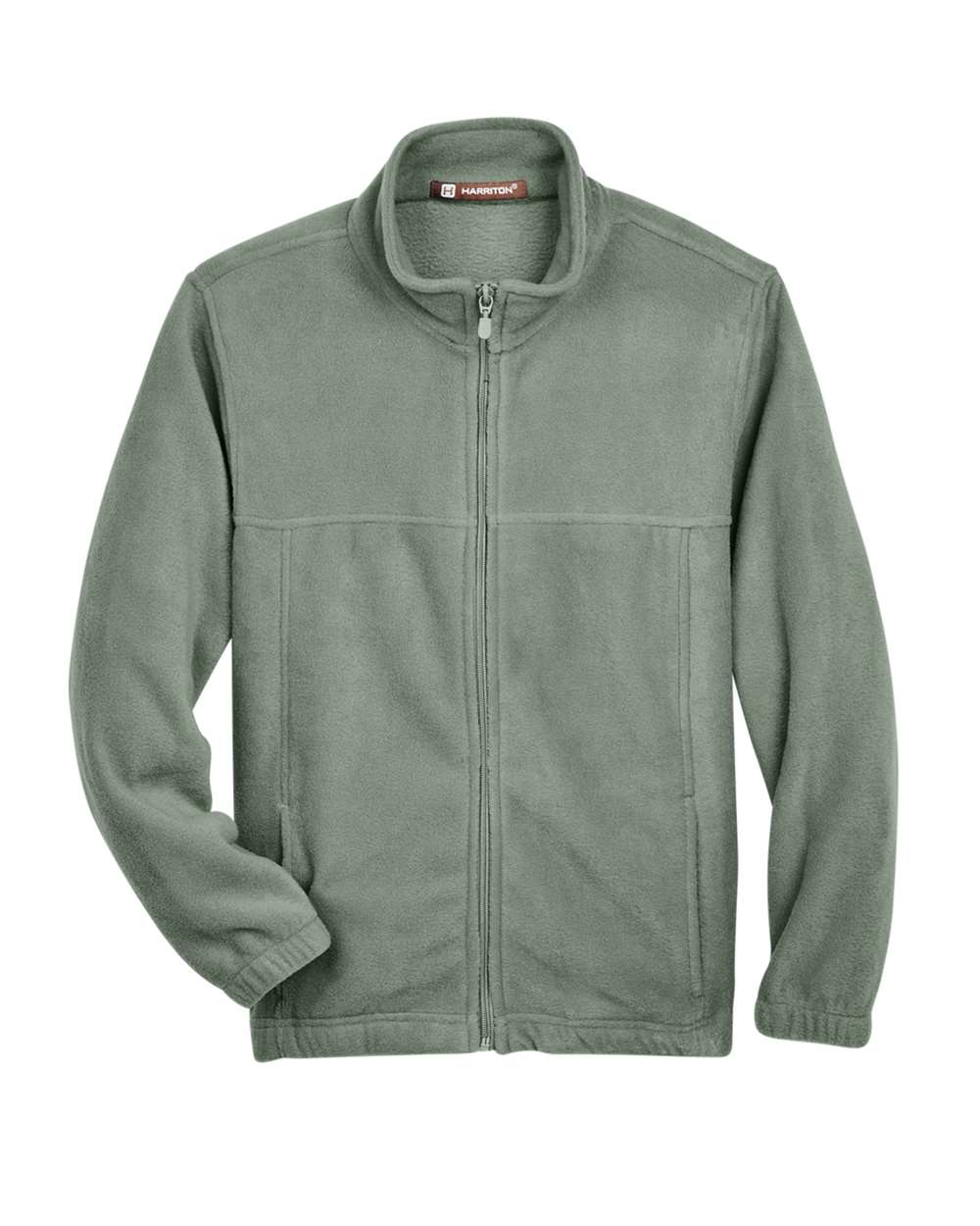 Youth Full-Zip Fleece - Front - B308B9543 - Dill