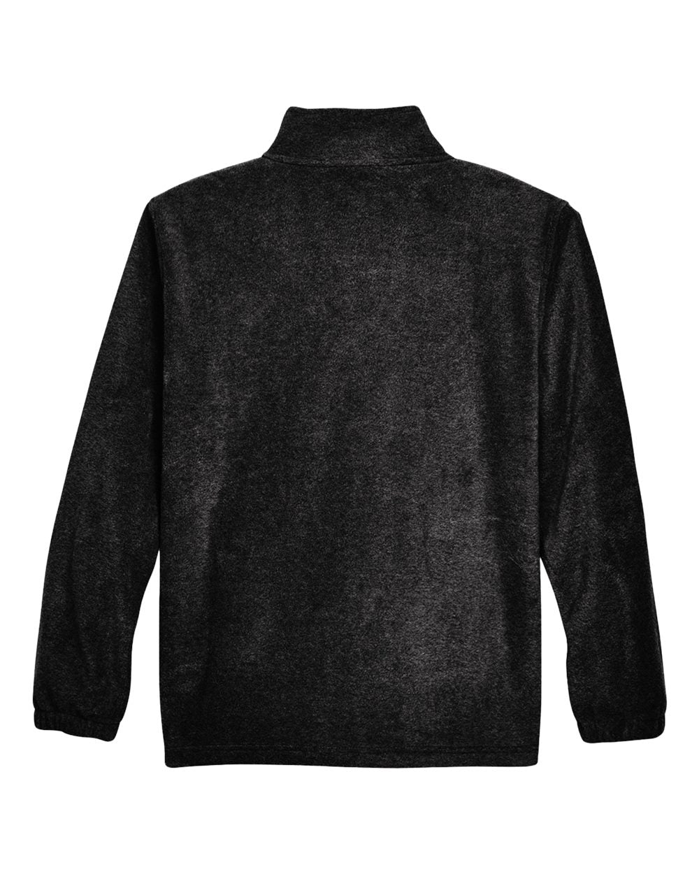 Men's Tall Full-Zip Fleece - Back - B306B9506 - Black