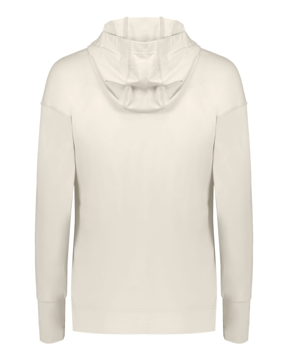 Women's Eco Revive™ Ventura Soft Knit Hooded Sweatshirt - Back - B32164242 - Birch