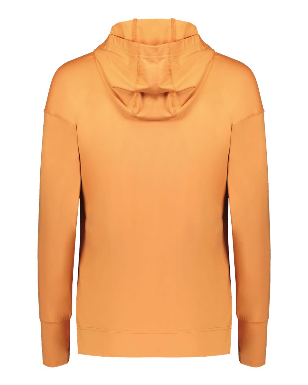Women's Eco Revive™ Ventura Soft Knit Hooded Sweatshirt - Back - B32164292 - Terracotta