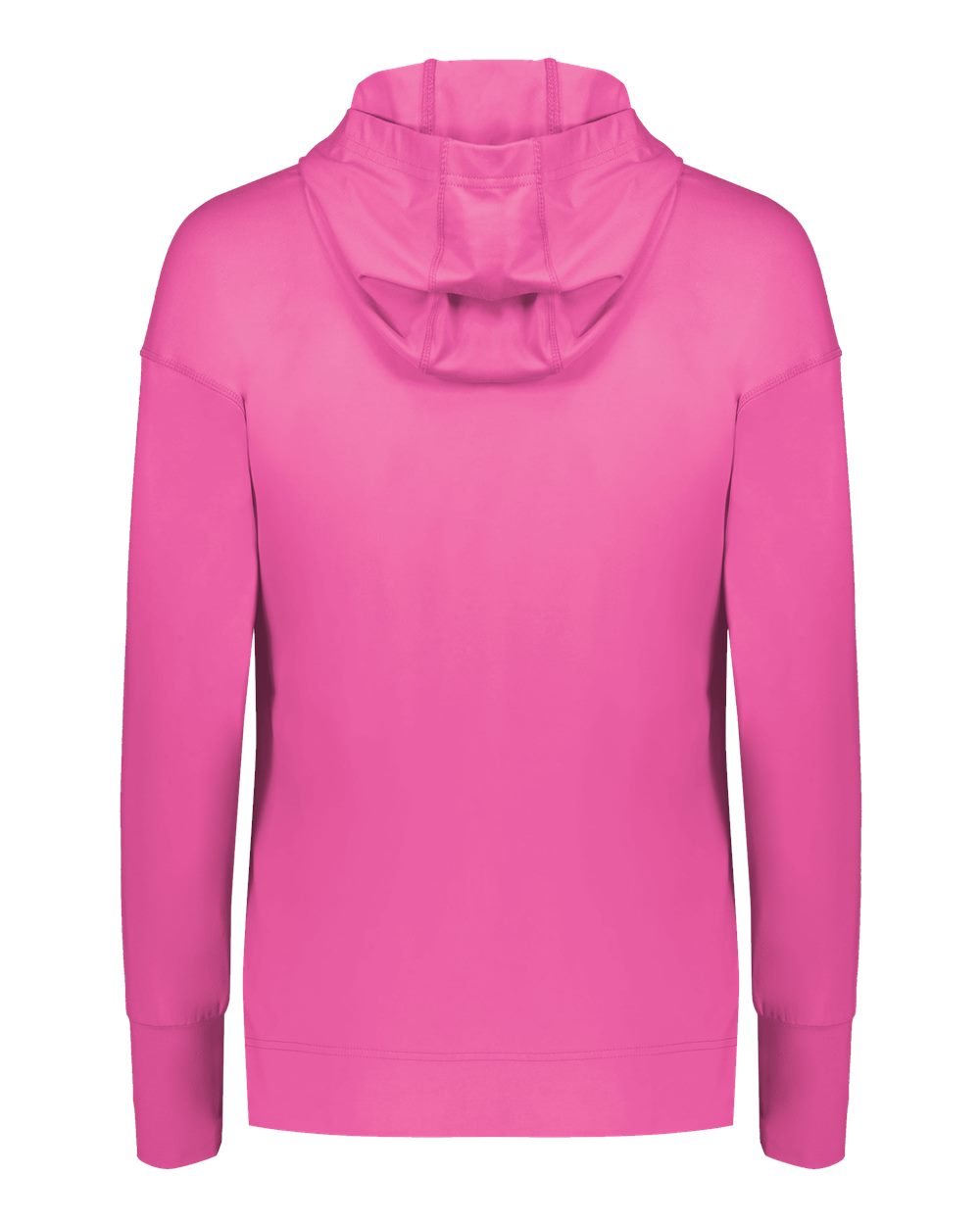 Women's Eco Revive™ Ventura Soft Knit Hooded Sweatshirt - Back - B32164302 - Orchid