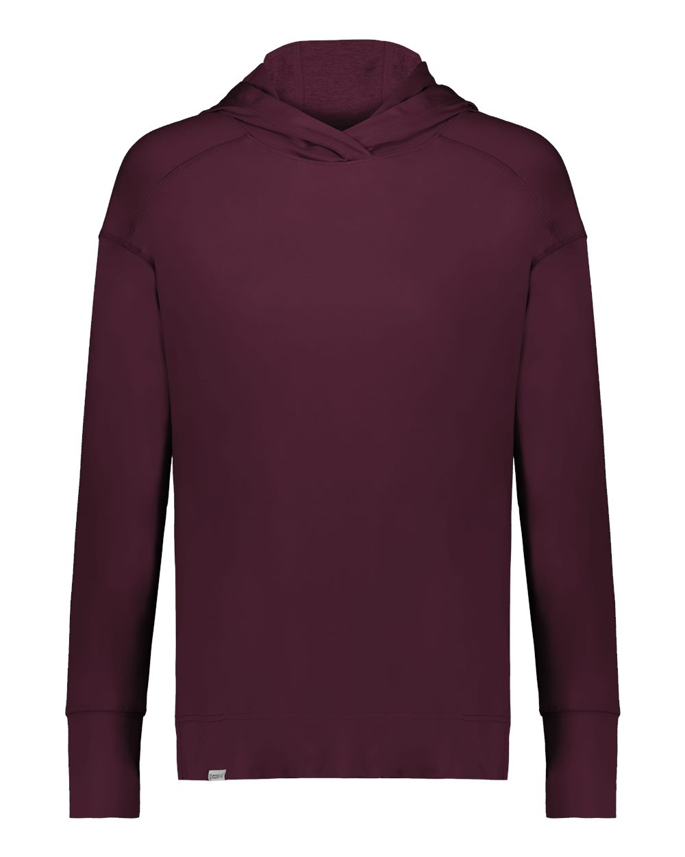 Women's Eco Revive™ Ventura Soft Knit Hooded Sweatshirt - Front - B32164532 - Maroon