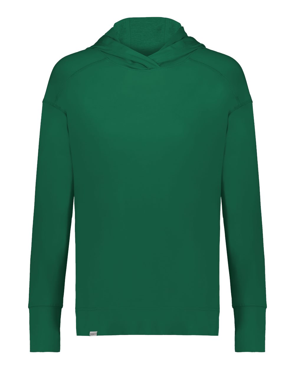 Women's Eco Revive™ Ventura Soft Knit Hooded Sweatshirt - Front - B32164542 - Dark Green