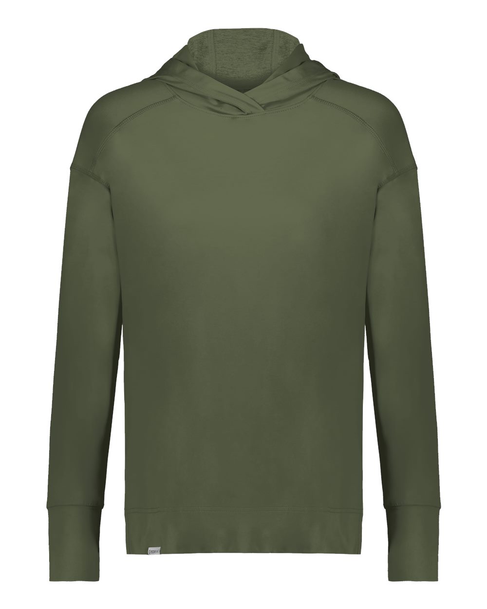 Women's Eco Revive™ Ventura Soft Knit Hooded Sweatshirt - Front - B32164642 - Olive