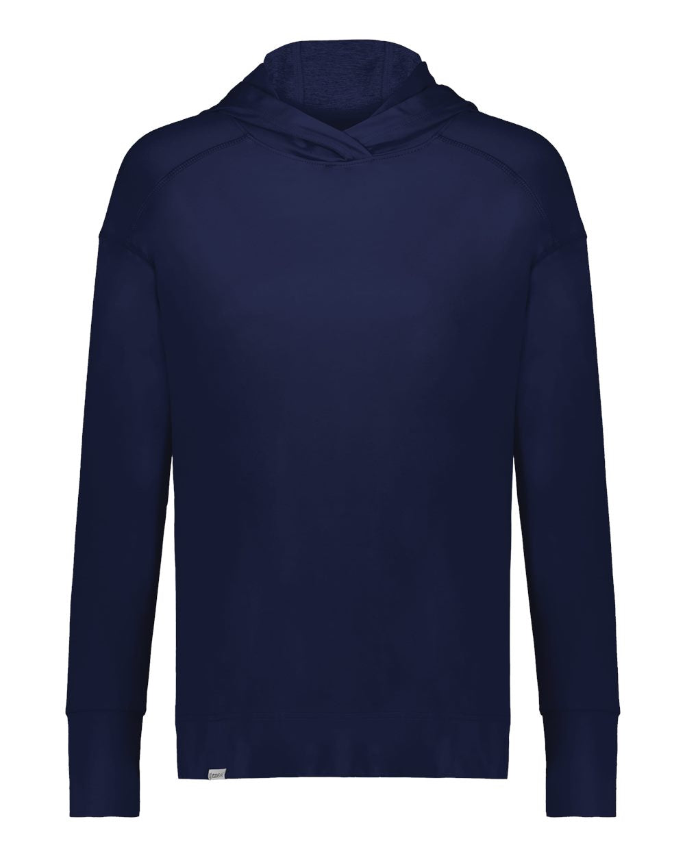 Women's Eco Revive™ Ventura Soft Knit Hooded Sweatshirt - Front - B32164652 - Navy