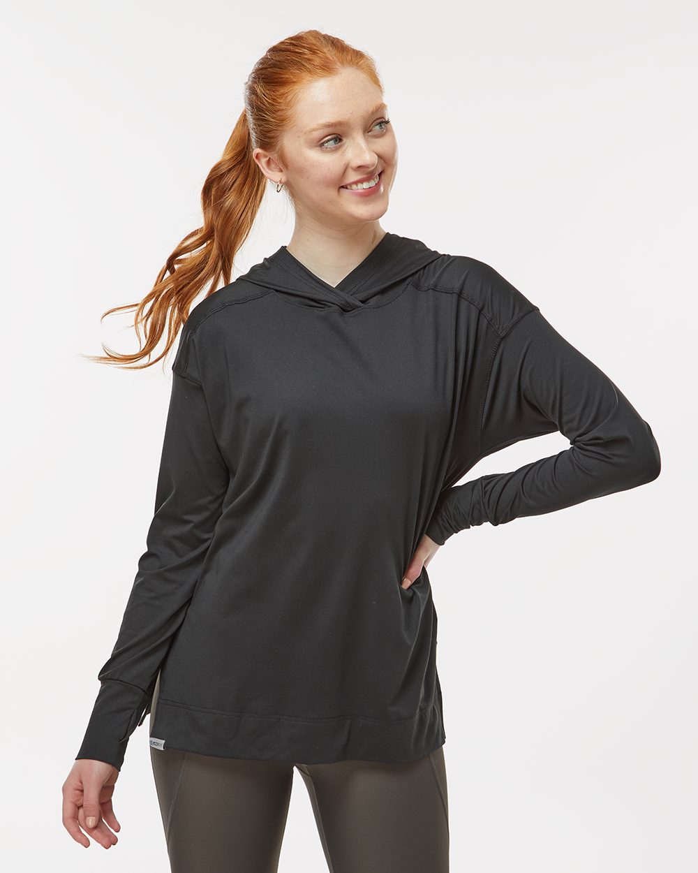 Women's Eco Revive™ Ventura Soft Knit Hooded Sweatshirt - styleImage