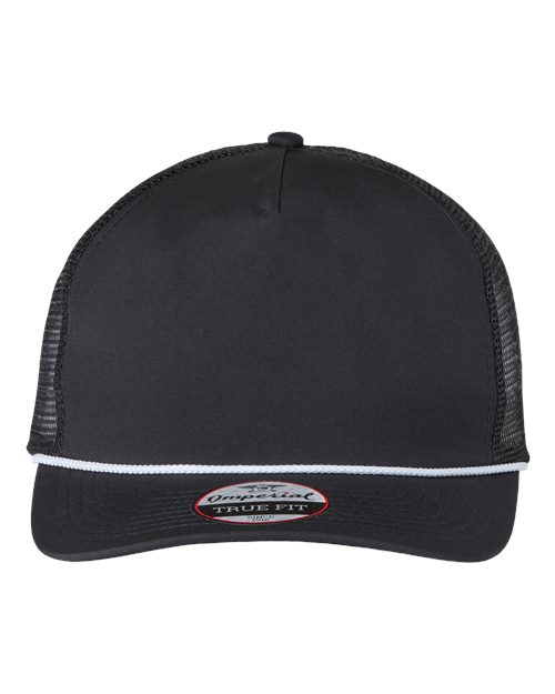 The Rabble Rouser Cap - Front - B58795100 - Black/ Black/ White