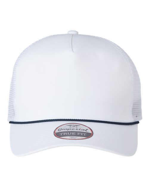 The Rabble Rouser Cap - Front - B58795120 - White/ White/ Navy