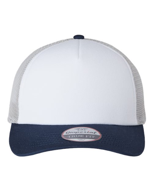 North Country Trucker Cap - Front - B90995140 - White/ Navy/ Grey