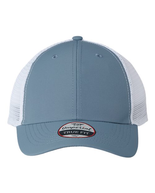 The Original Sport Mesh Cap - Front - B92595250 - Breaker Blue/ White