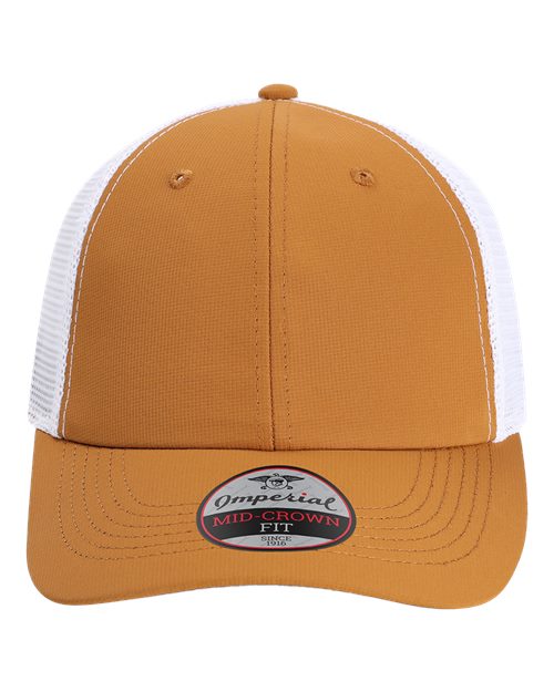 The Original Sport Mesh Cap - Front - B92595600 - Buckthorn Brown/ White
