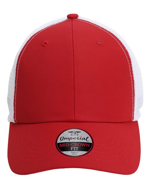 The Original Sport Mesh Cap - Front - B92595700 - Cardinal/ White