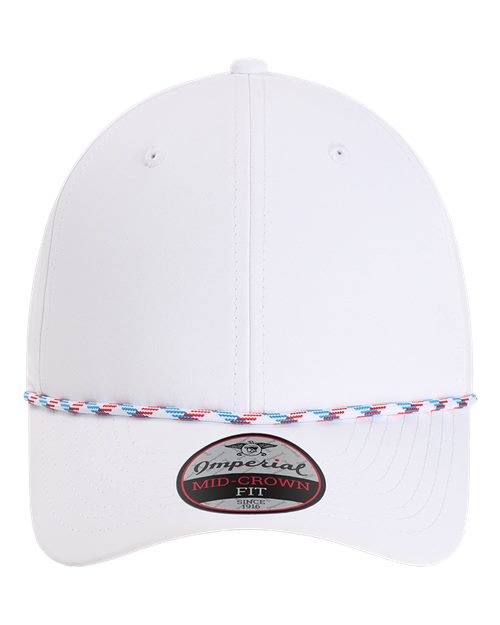 The Wingman Cap - Front - B06595060 - White/ Blue/ Red/ White