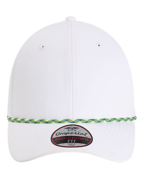 The Wingman Cap - Front - B06595070 - White/ Green/ Yellow