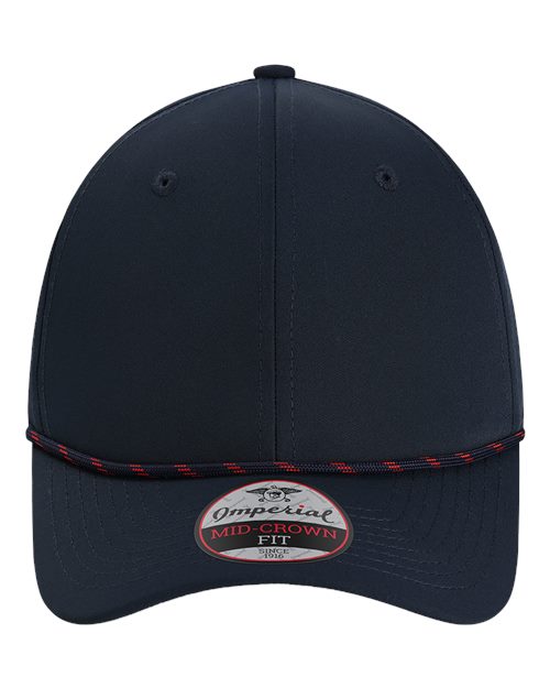The Wingman Cap - Front - B06595690 - Navy/ Navy/ Red