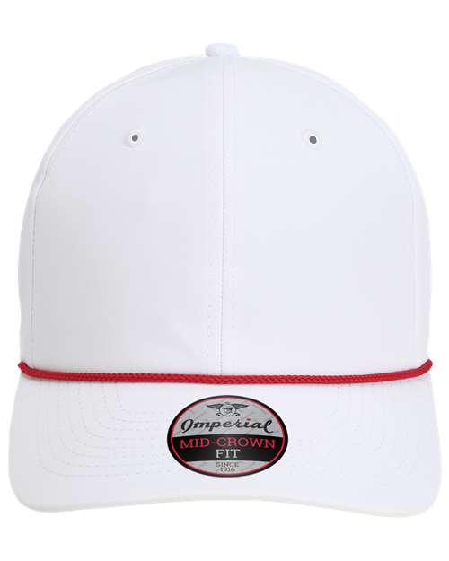 The Wingman Cap - Front - B06595700 - White/ Red