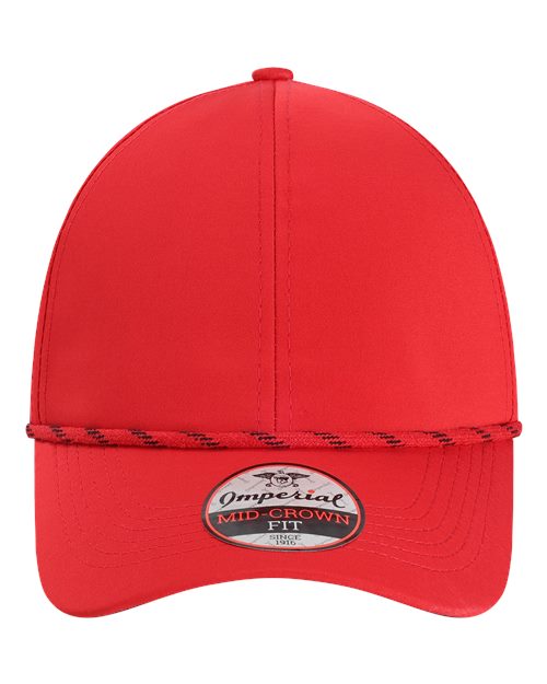 The Habanero Performance Rope Cap - Front - B11595700 - Red