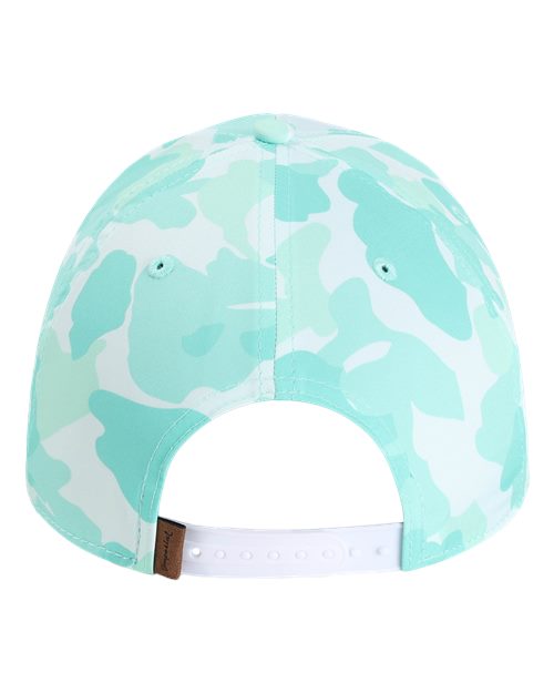 The Outtasite Cap - Back - B22495170 - Frog Skin Camo Aqua