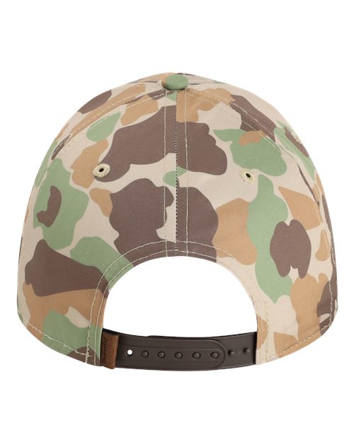 The Outtasite Cap - Back - B22495540 - Frog Skin Camo/ Brown