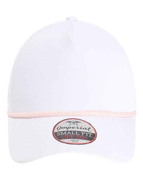 The Corral Cap - Front - B24095000 - White/ Peach