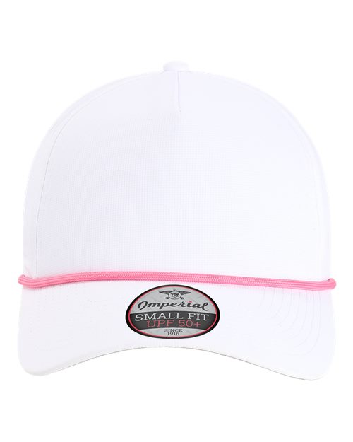 The Corral Cap - Front - B24095030 - White/ Hot Pink