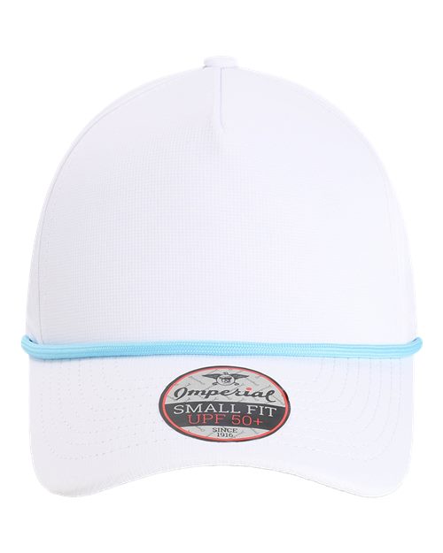 The Corral Cap - Front - B24095050 - White/ Light Blue
