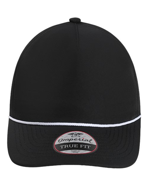 The Harrison Cap - Front - B34395500 - Black/ White