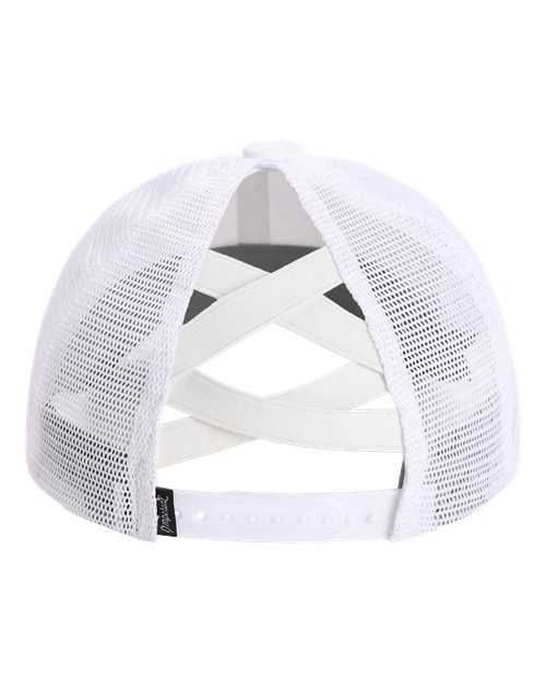 The Hinsen Women's Mesh Back Cap - Back - B34595000 - White