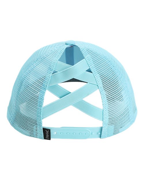 The Hinsen Women's Mesh Back Cap - Back - B34595250 - Light Blue