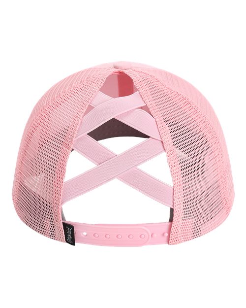 The Hinsen Women's Mesh Back Cap - Back - B34595300 - Light Pink