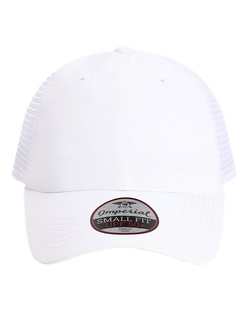 The Hinsen Mesh Back Cap - Front - B34595000 - White