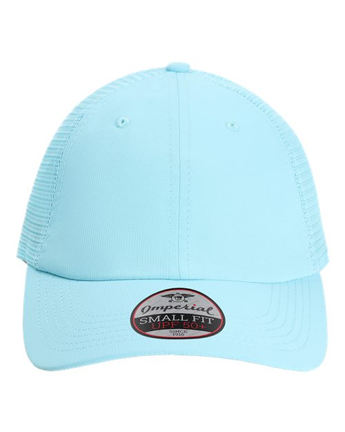 The Hinsen Mesh Back Cap - Front - B34595250 - Light Blue