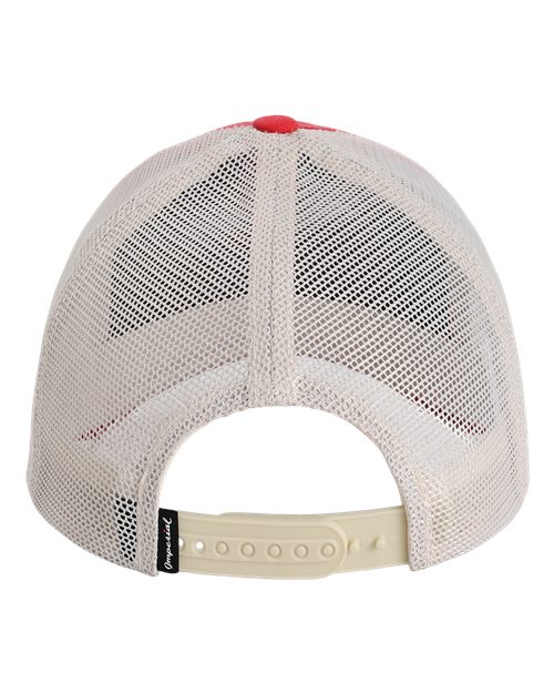 The Gambit Mesh Back Cap - Back - B34895700 - Nantucket Red/ Stone