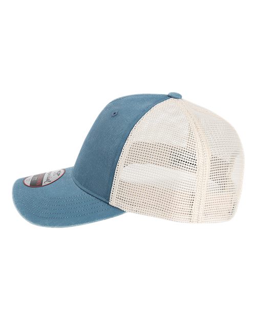 The Gambit Mesh Back Cap - DirectSide - B34895250 - Breaker Blue/ Stone