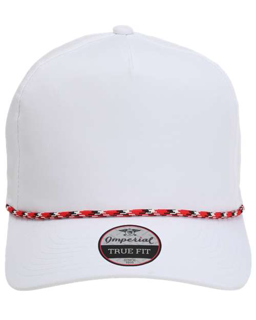 The Wrightson Cap - Front - B51195130 - White/ Red-Black