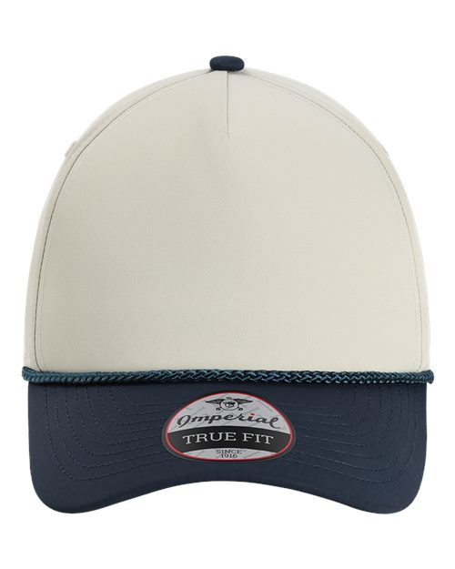 The Wrightson Cap - Front - B51195460 - Putty/ Navy/ Navy