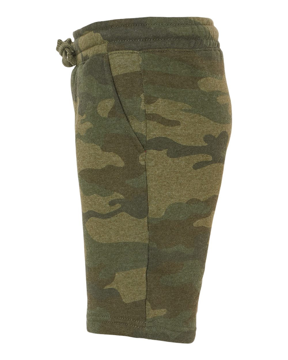 Youth Lightweight Special Blend Fleece Shorts - DirectSide - B03776623 - Forest Camo Heather
