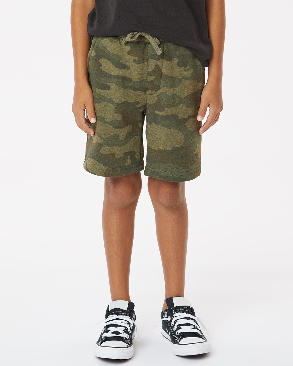 Youth Lightweight Special Blend Fleece Shorts - styleImage