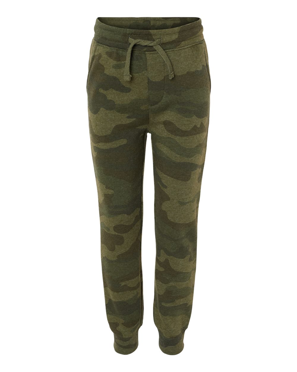 Toddler Lightweight Special Blend Sweatpants - Front - B03876623 - Forest Camo Heather